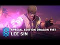 Special Edition Dragon Fist Lee Sin Wild Rift Skin Spotlight
