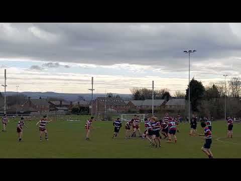 LSH Under 14s v Rochdale Under 14s.  27th March 2022. Second half.