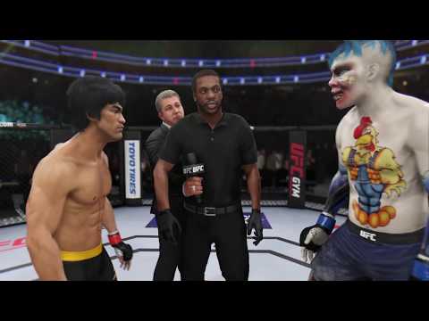 Bruce Lee vs. Pretty Boy (EA Sports UFC 3) - Crazy UFC 👊🤪