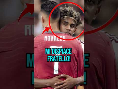 Lamine Yamal ha preso in giro Cristiano Ronaldo 😱