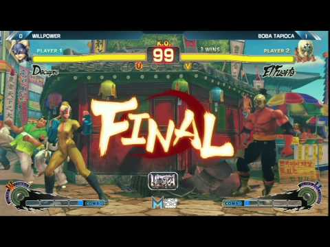 USF4: Willpower vs Boba Tapioca - Alpha Clash XIII
