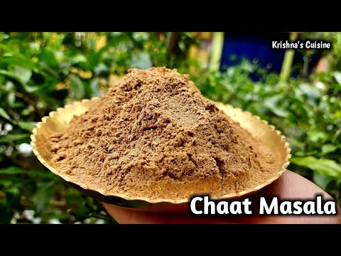 Chaat Masala || Instant Spice Mix || Chaat Masala Recipe || Krishna's Cuisine #chaat_masala