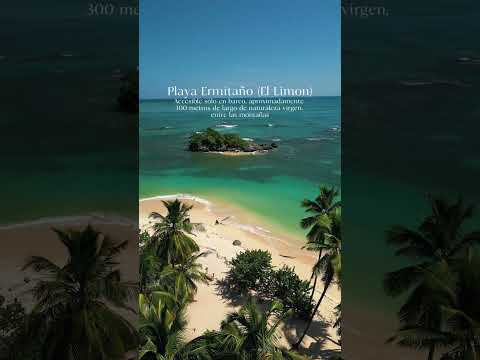 😳 Are there two Playa Ermitaño beaches in the Dominican Republic?  #razomrazom  #dominicanrepublic