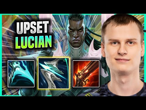 UPSET IS INSANE WITH LUCIAN! - FNC Upset Plays Lucian ADC vs Twitch! | Preseason 2022