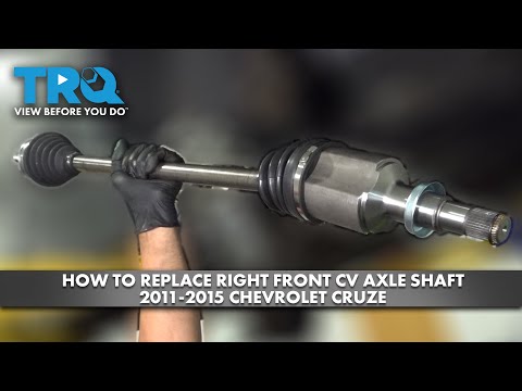 How to Replace Right Front CV Axle Shaft 2011-2015 Chevrolet Cruze