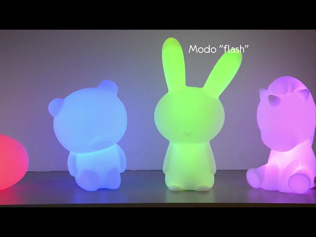 Bigben Altavoz Bluetooth Unicornio Luminoso video