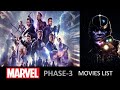 MARVEL | PHASE-3 | MCU movies list