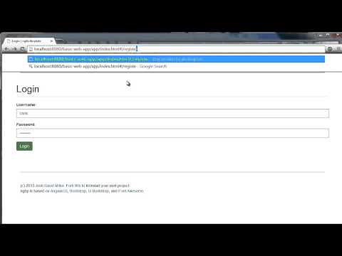 Web Development Using Spring And Angularjs Tutorial 10