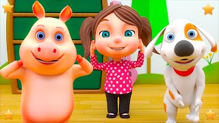 Head Shoulders Knees & Toes | Kindergarten Rhymes & Songs for Kids