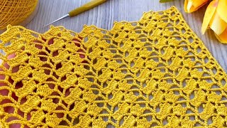 🌟This Crochet Pattern is So Beautiful❗️How to Make This Versatile Pattern for Beginners