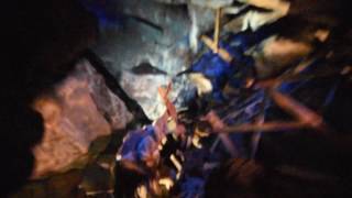 Expedition Everest Yeti - Lights on test | Animal Kingdom 2017