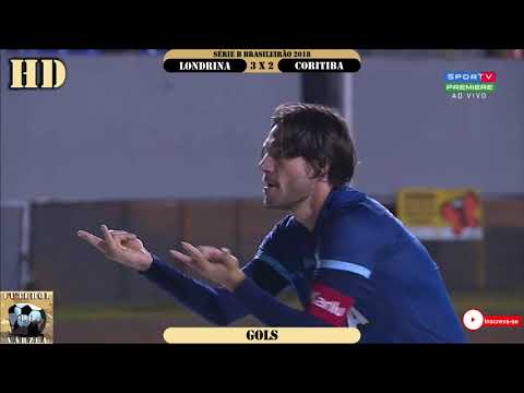 Londrina 3 x 2 Coritiba | Brasileirão B | 29/05/2018 | Gols