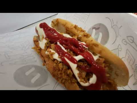 Am mâncat în Oslo, un Hot Dog extrem de bun