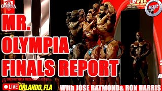 DEREK LUNSFORD 2023 MR OLYMPIA! CBUM 5TH TITLE! FINALS REPORT WITH JOSE RAYMOND & RON HARRIS!