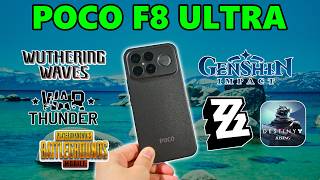 Gaming test - POCO F8 Ultra with Snapdragon 8 Elite Gen 5!