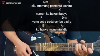 Download lagu Kunci Gitar PECINTA WANITA - Irwansyah | Chord Gampang mp3