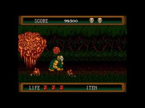 Splatterhouse 2 final boss fight music extended metal remake