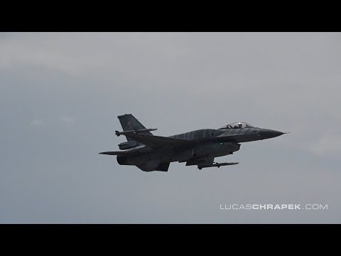 Siaf 2019 - Aborted display - Tiger F-16 Demo Team - Sobota