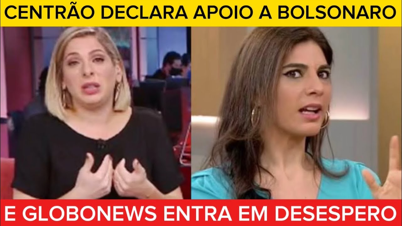MITOU: LÍDER DO CENTRÃO declara apoio a BOLSONARO ao vivo na GLOBONEWS