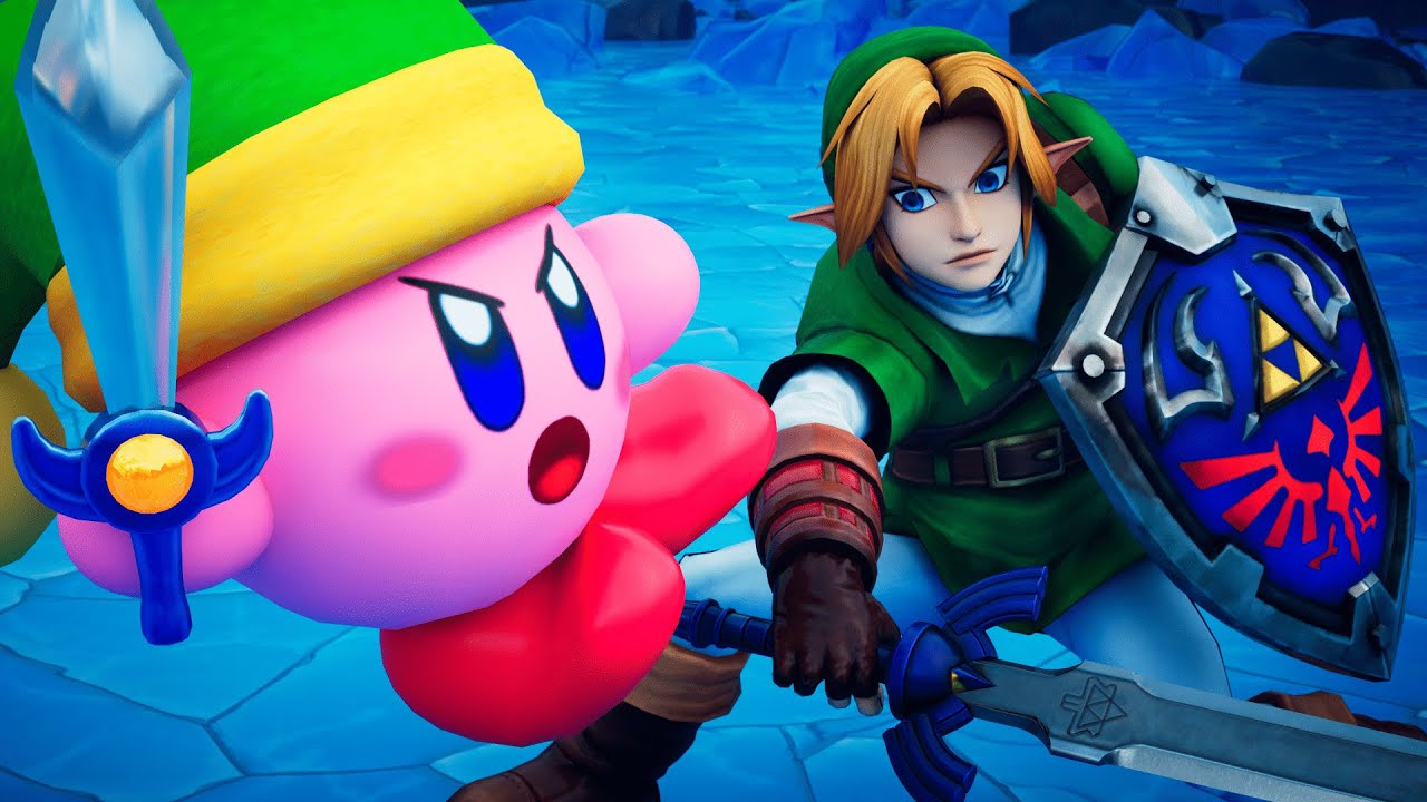 Kirby VS Link (Animation)