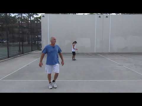 Pomonok Park - Jenny Qu vs Jason - Singles - Filmed By Handball Social - 9.6.2021