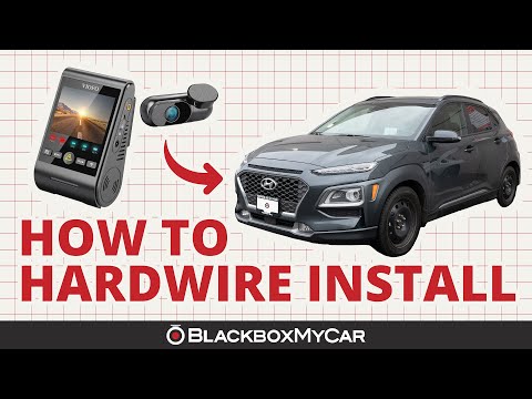 VIOFO A229 2K QHD Dash Cam x 2021 Hyundai Kona | How to Hardwire Install | BlackboxMyCar