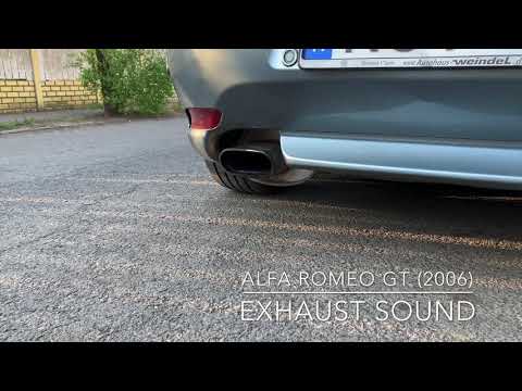 Alfa Romeo GT JTS 2.0 (2006) exhaust sound
