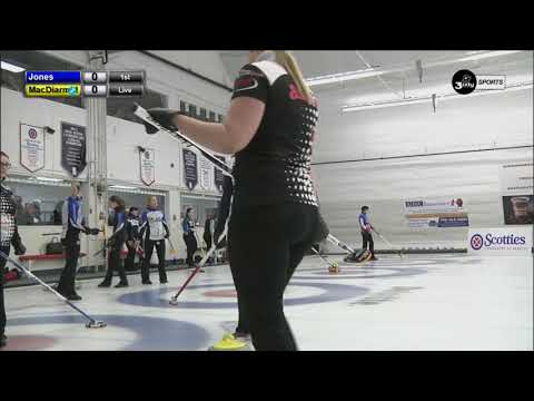 2019 Scotties Tournament of Hearts - Draw 4 - Jones vs. MacDiarmid
