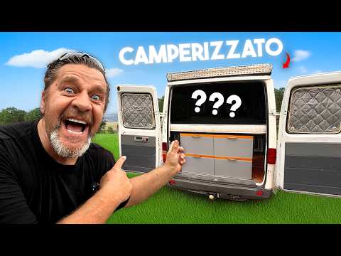 COME HO CAMPERIZZATO IL MIO FURGONE - Mercedes 208d