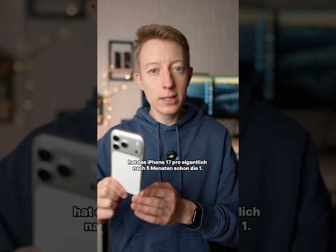 5 months with the iPhone 17 Pro! 👉 Follow me for exciting tech videos 😊 #iphone #longtermtest #apple