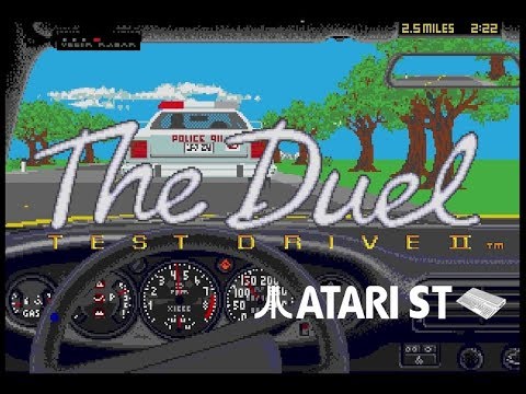 The Duel : Test Drive II - Atari ST (1990)