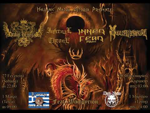 Hellenic Metal Attack # 76 - DRAKON HO MEGAS / INNER FEAR PROJECT / INFERNAL THRONE / MOURNBLADE