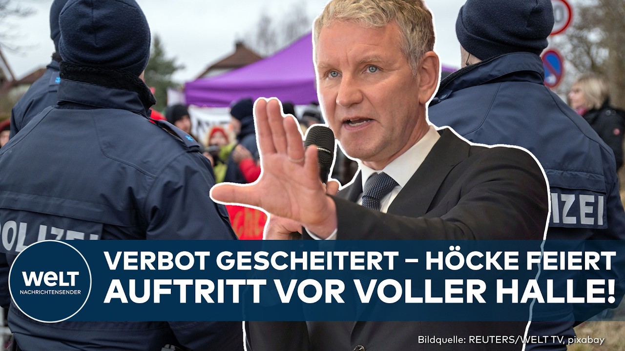 AFD: "Damit wurden Interessente hier ins Dorf gelockt"! Höcke-Rede in Bayern schlägt hohe Wellen