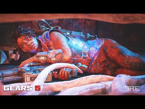 Gears 5 HIVEBUSTERS Campaign Gameplay Walkthrough PART 4 - CHAPTER 4 - RECOLLECTION (XBOX SERIES X)