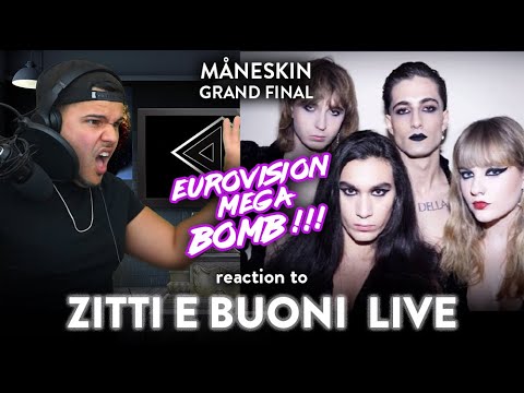 First Time Reaction Måneskin Zitti E Buoni EUROVISION 2021 WINNER! | Dereck Reacts
