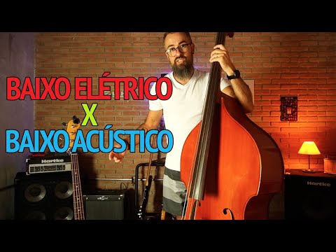 BAIXO ELÉTRICO X BAIXO ACÚSTICO | Ep507