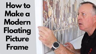 Make Your Own Floating Picture Frame With This Simple DIY Tutorial!