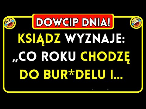 Dowcip Dnia! 🤣 Ksiądz wyznaje… Żart Dnia! Suchar 🤣