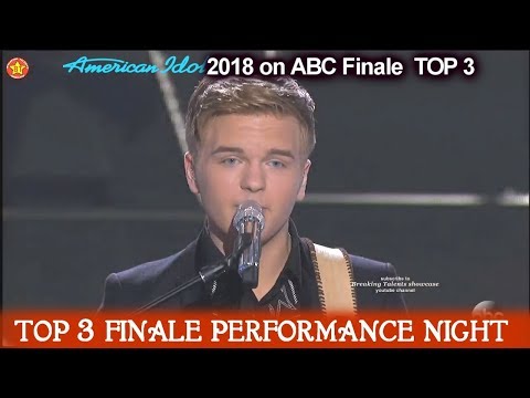Caleb Lee Hutchinson sings “Folsom Prison Blues” Hometown song  American Idol 2018 Finale Top 3