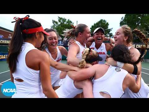 Georgia wins 2025 NCAA women's tennis championship | Match point