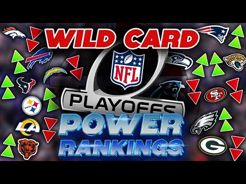 2025 NFL Power Rankings! Super Wild Card Edition! (Who's #1?)