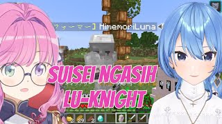 Momen Suisei Cuma Minta Makanan, Luna Malah dikasih Figure gratis [Sub Indo]