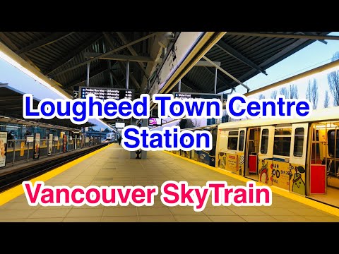 [Travel Vancouver] Lougheed Town Centre Station Vancouver SkyTrain Feb 4, 2024