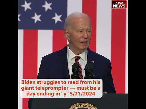 Biden: marry into family with 5 or more daughters, Crumbles During Speech