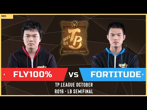 WC3 - TP League M4 - Group A LB Semifinal: [ORC] Fly100% vs Fortitude [HU]