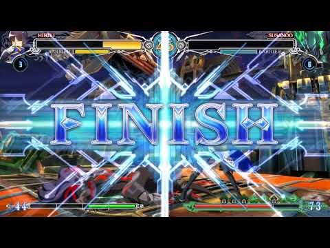 Blazblue Hanoi Rikir(HI) Kumite: vs Shadow(SU)