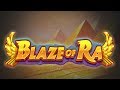 Max Bet Big Win Blaze Of Ra - A Game By Push Gaming.