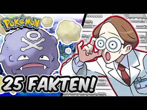 25 FAKTEN über Pokémon ROT BLAU und GELB welche du vielleicht nicht kennst!