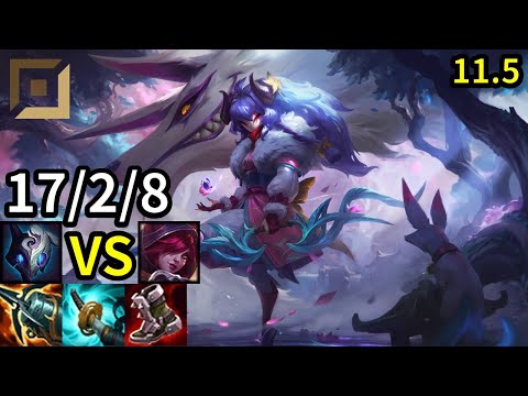 Kindred ADC vs Xayah - KR Grandmaster | Patch 11.5