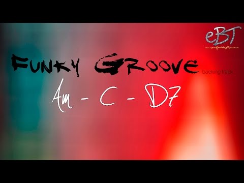 Funky Groove Backing Track in Am | 100 bpm